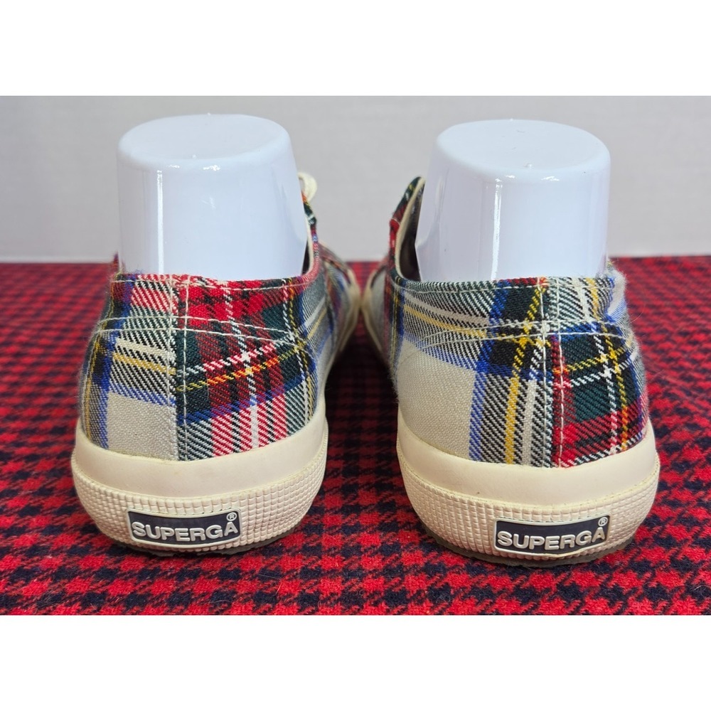 Superga 2750 Tartan Plaid Sneakers Women's sz 8 Men's 6.5 Style S009KG0 - Picture 6 of 10